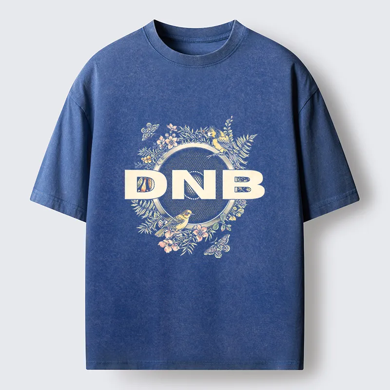 Tokyo‑Tiger Drum And Bass Japanese Washed T-Shirt