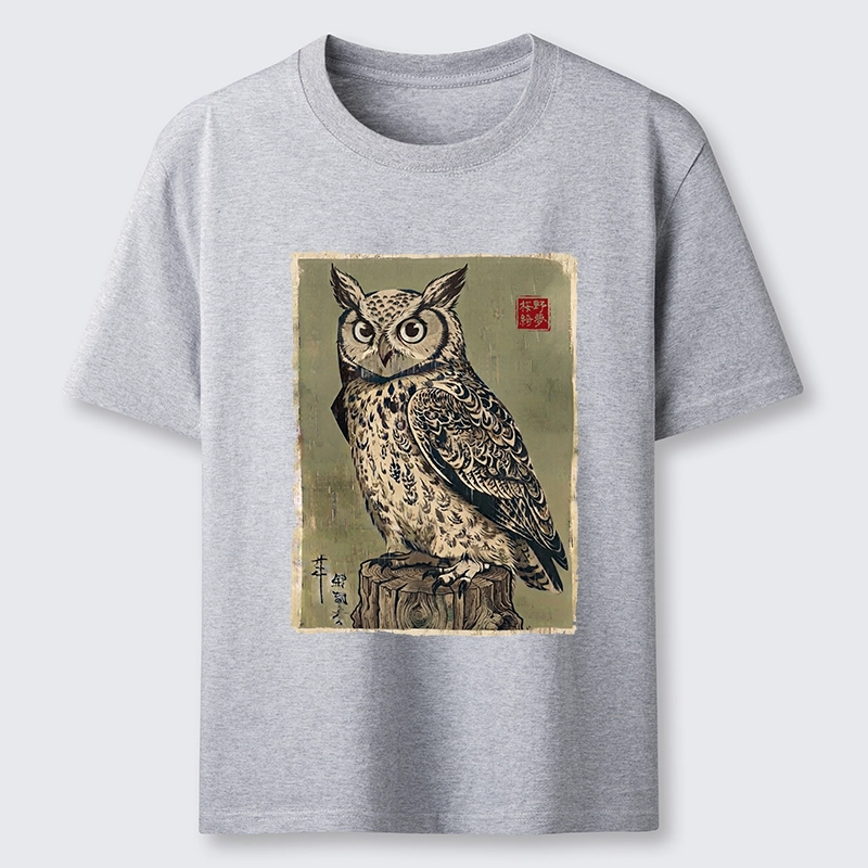 Tokyo-Tiger Wise Forest Owl Classic T-Shirt