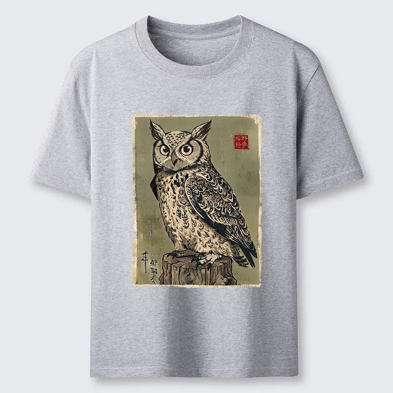 Tokyo-Tiger Wise Forest Owl Classic T-Shirt