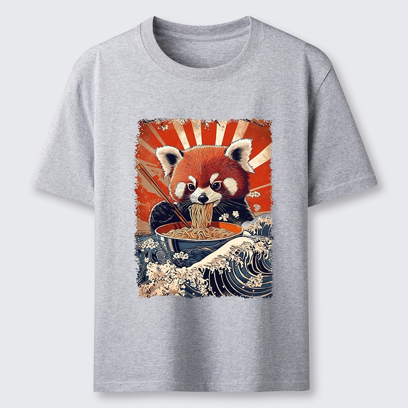 Tokyo-Tiger Red Panda Noodle Fun Classic T-Shirt