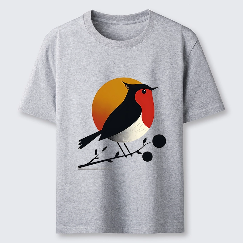 Tokyo-Tiger Robin Sunset Rest Classic T-Shirt