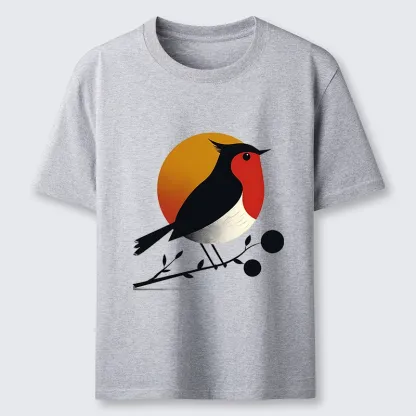 Tokyo-Tiger Robin Sunset Rest Classic T-Shirt
