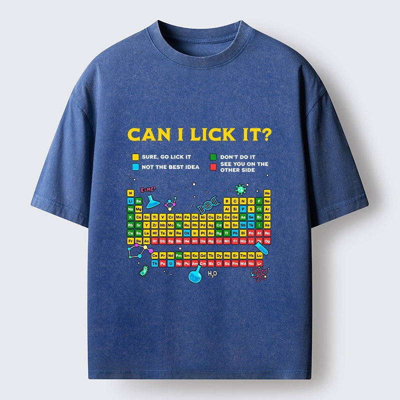 Tokyo-Tiger Can I Lick Elements Washed T-Shirt