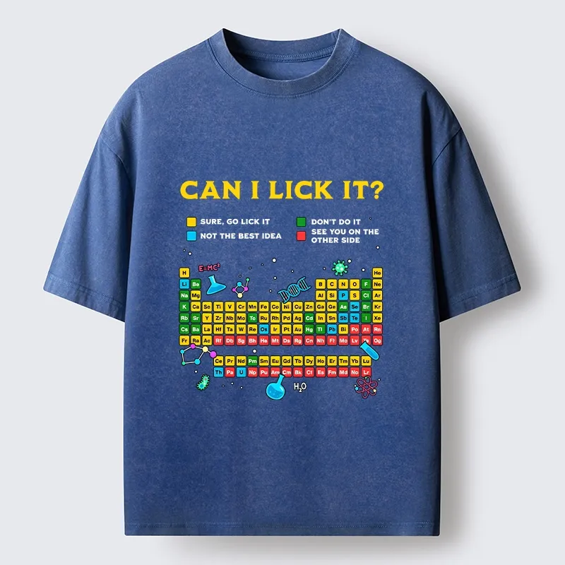 Tokyo-Tiger Can I Lick Elements Washed T-Shirt
