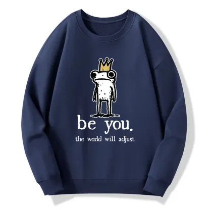 Tokyo-Tiger Crown Frog Stays True To Self Classic Sweatshirt