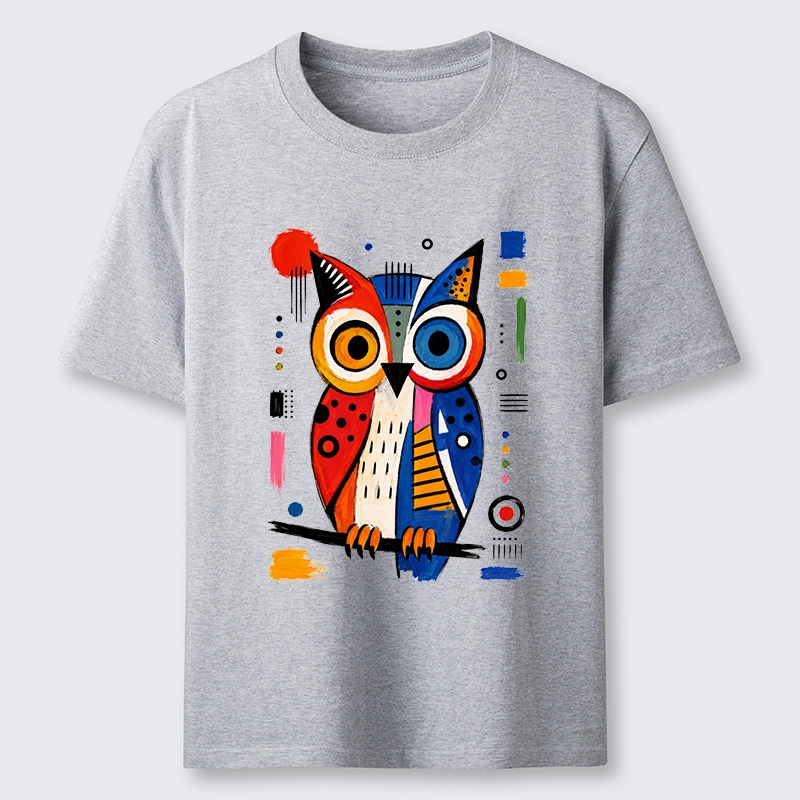 Tokyo-Tiger Abstract Owl Art Classic T-Shirt