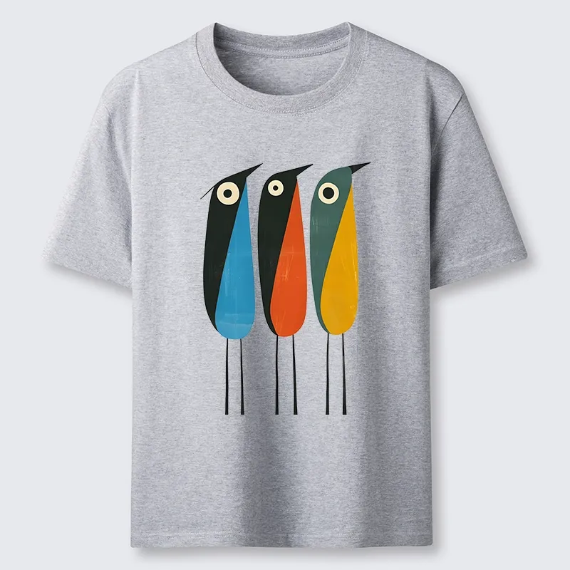 Tokyo-Tiger Bold Shape Birds Classic T-Shirt