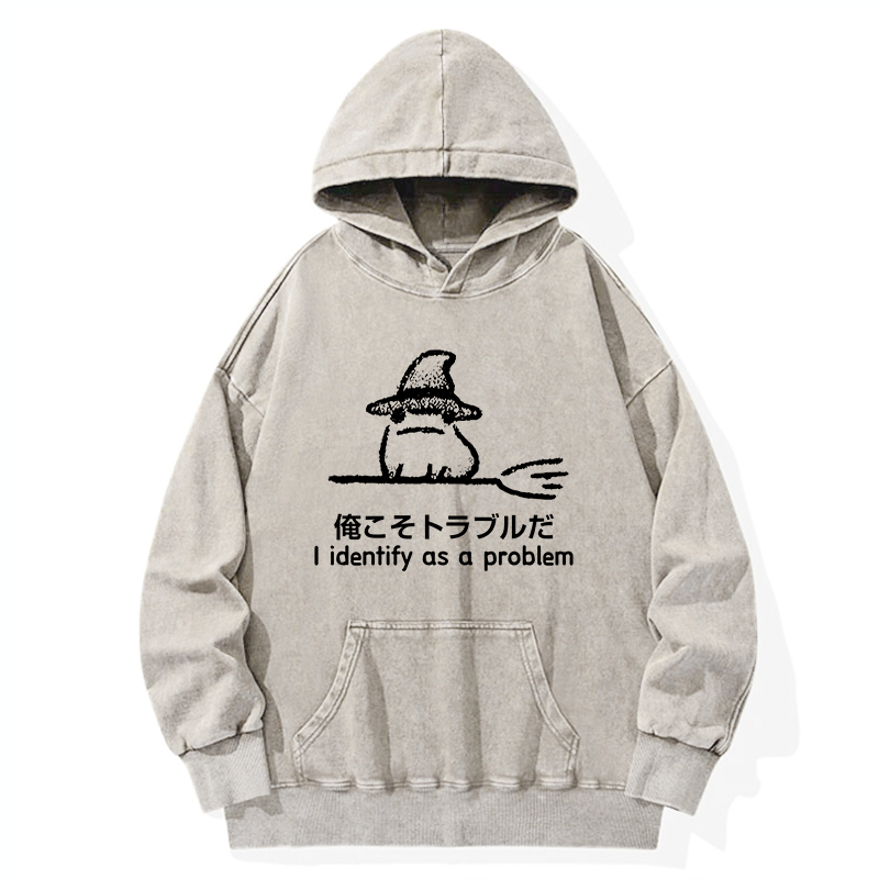 Tokyo-Tiger Mischief Magic Dude Washed Hoodie
