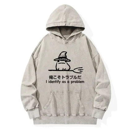 Tokyo-Tiger Mischief Magic Dude Washed Hoodie