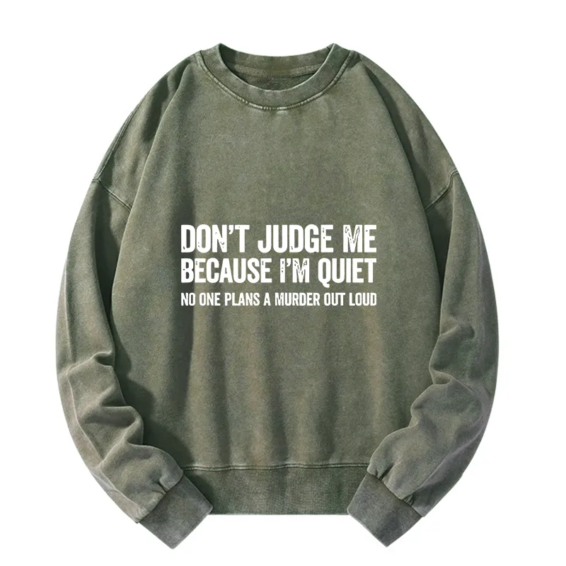 Tokyo-Tiger Sarcastic Funny Quote Washed Sweatshirt
