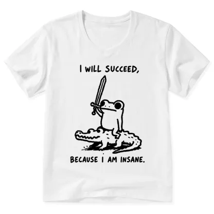 Tokyo-Tiger Warrior Frog Funny Meme V-Neck Classic T-Shirt