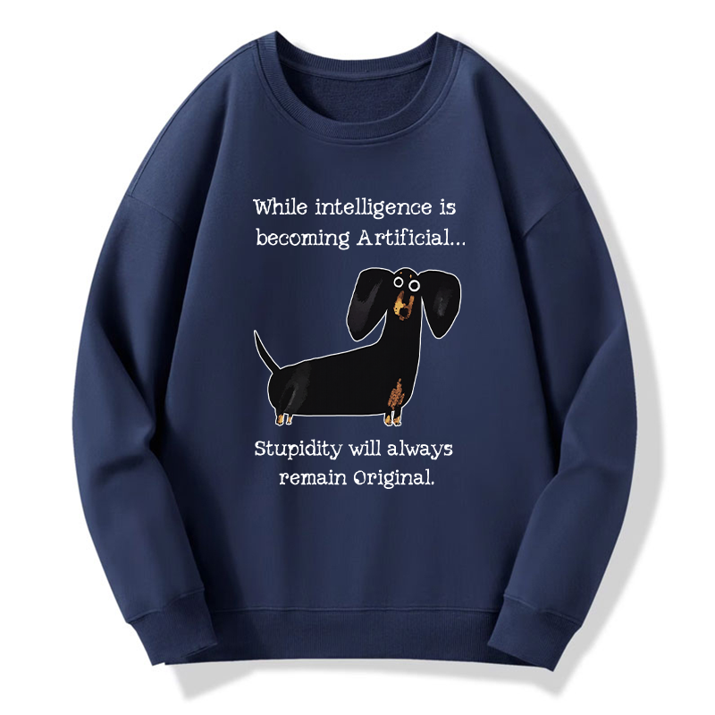 Tokyo-Tiger Dachshund Real Humor Funny Meme Classic Sweatshirt