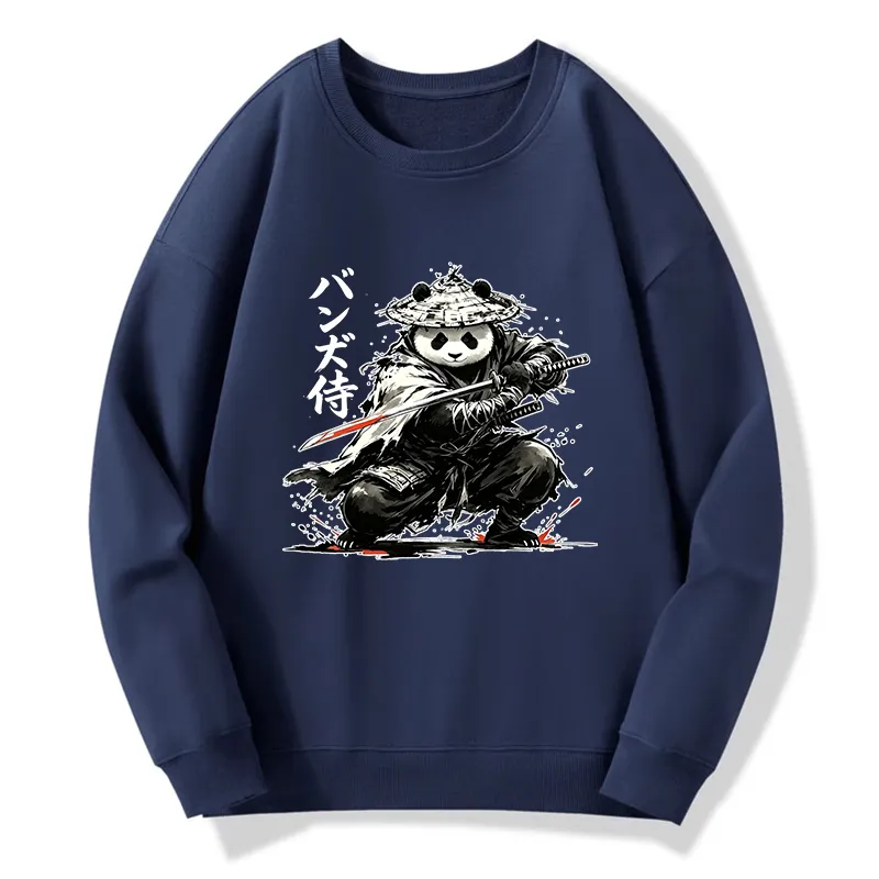 Tokyo-Tiger Panda Samurai Warrior Classic Sweatshirt