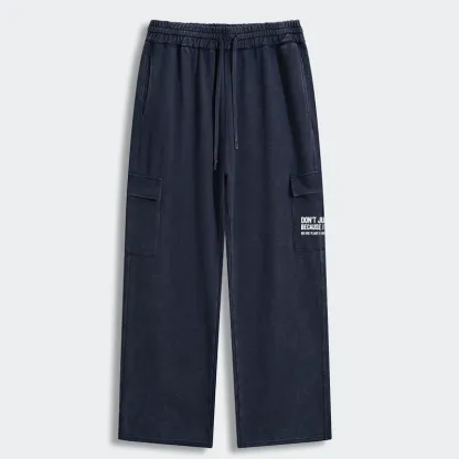 Tokyo-Tiger Sarcastic Funny Quote Washed Utility Sweatpants