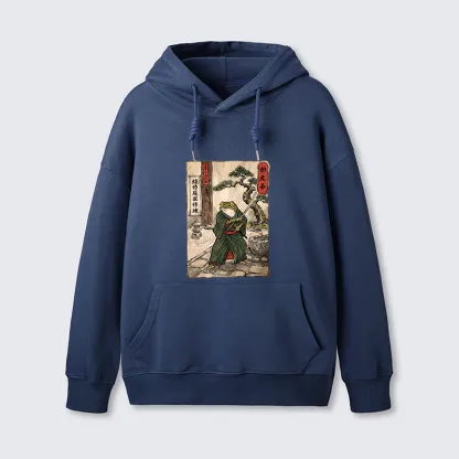Tokyo-Tiger Samurai Frog Training Classic Hoodie