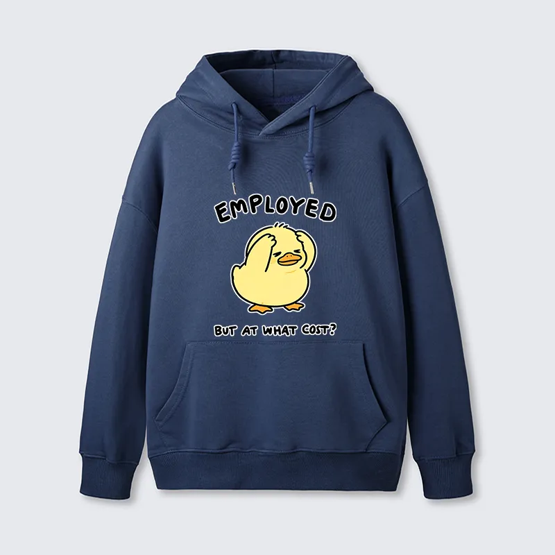 Tokyo-Tiger Funny Work Duck Classic Hoodie