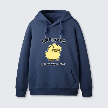 Tokyo-Tiger Funny Work Duck Classic Hoodie
