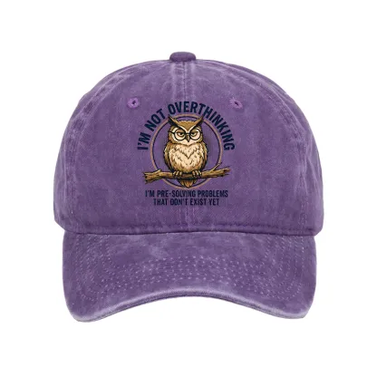 Tokyo-Tiger Overthink Master Owl Washed Cap