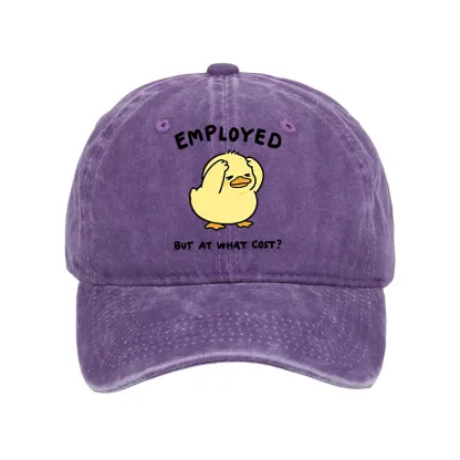 Tokyo-Tiger Funny Work Duck Washed Cap