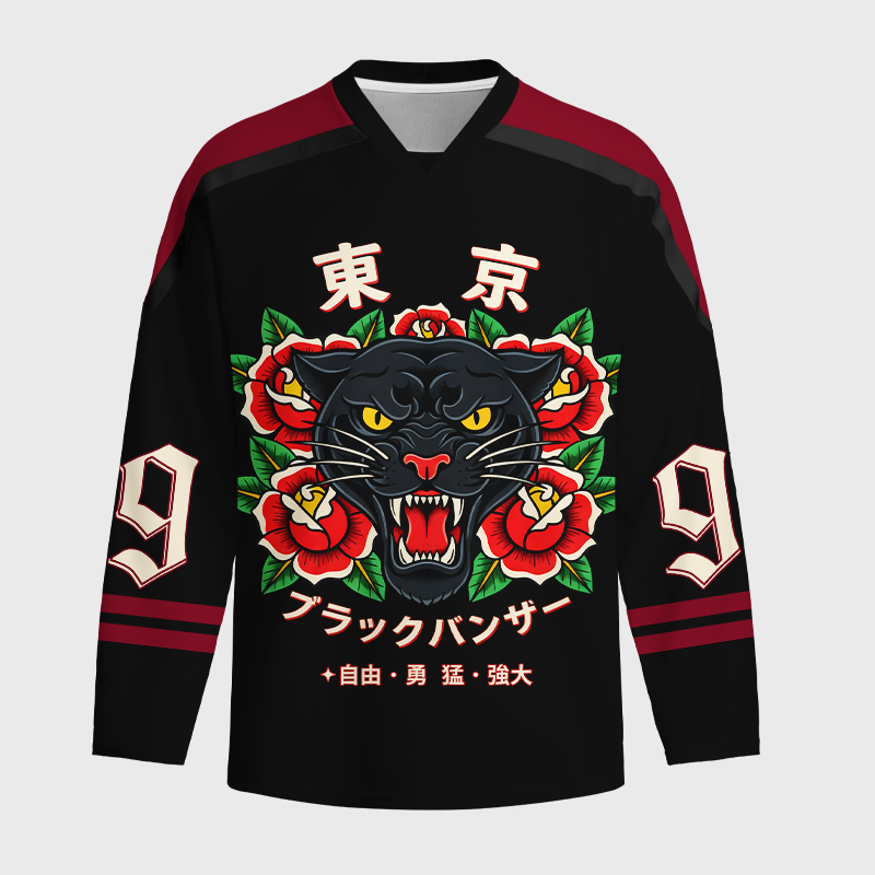 Tokyo-Tiger Tokyo Savage Long-Sleeve Hockey Jersey