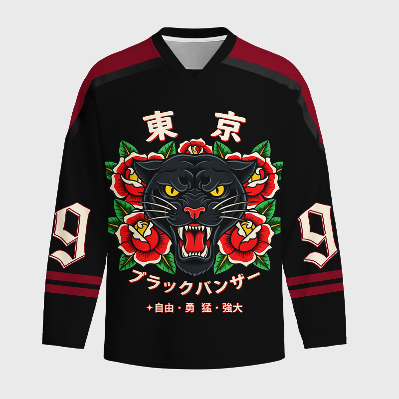 Tokyo-Tiger Tokyo Savage Long-Sleeve Hockey Jersey