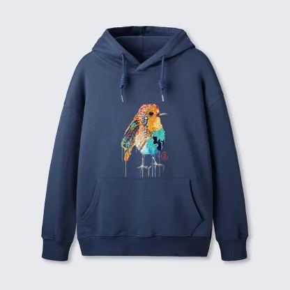 Tokyo-Tiger Sparkly Wild Bird Classic Hoodie