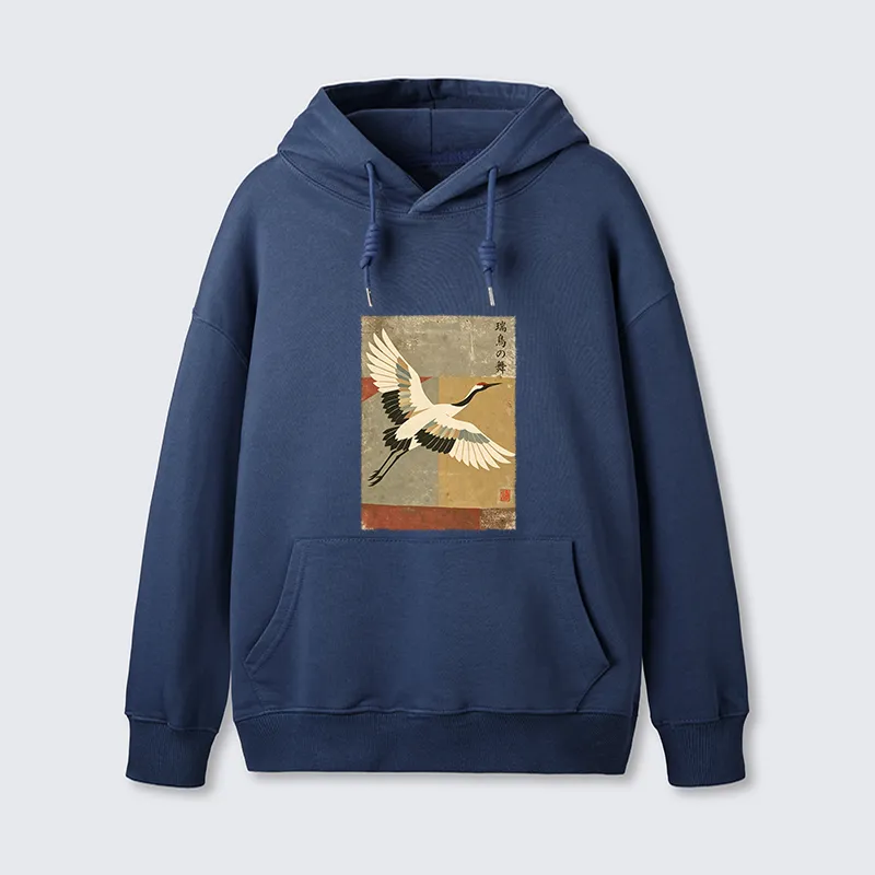 Tokyo-Tiger Crane Spirit Classic Hoodie