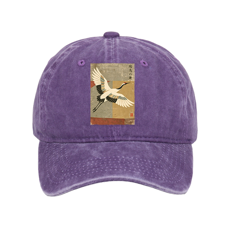 Tokyo-Tiger Crane Spirit Washed Cap