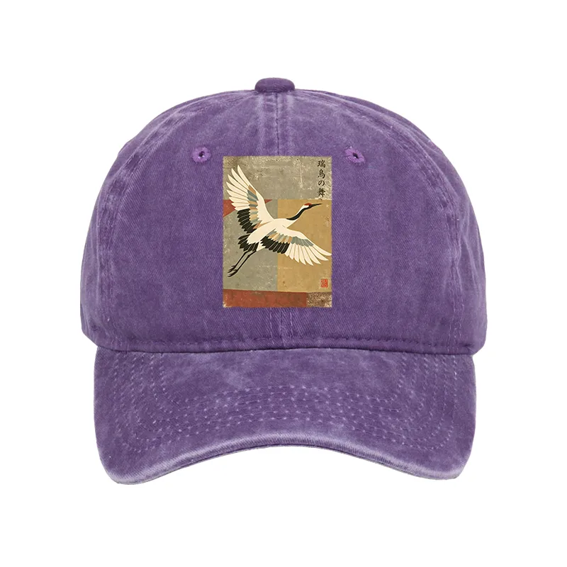 Tokyo-Tiger Crane Spirit Washed Cap