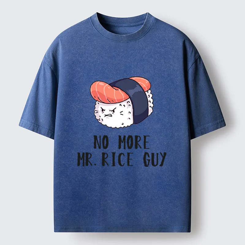Tokyo‑Tiger Funny Sushi Meme Washed T‑Shirt