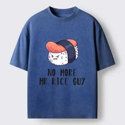 Tokyo‑Tiger Funny Sushi Meme Washed T‑Shirt