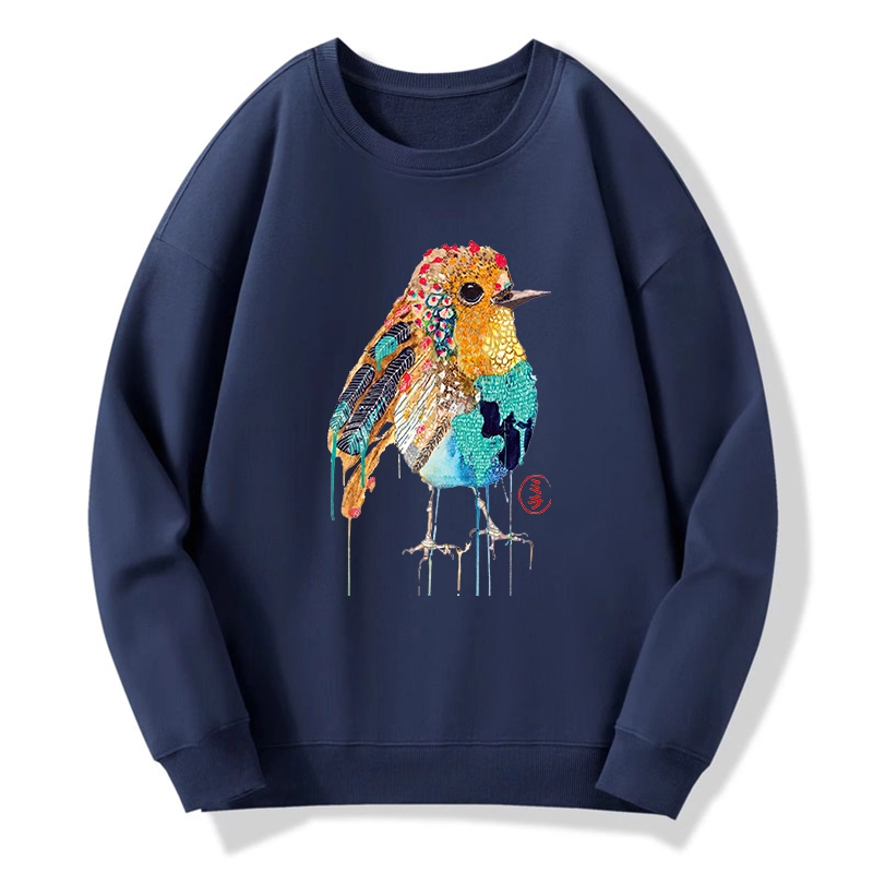 Tokyo-Tiger Sparkly Wild Bird Classic Sweatshirt