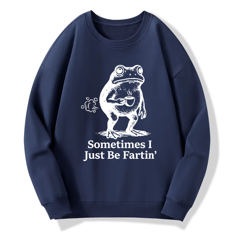 Tokyo-Tiger Farting Frog Funny meme Classic Sweatshirt