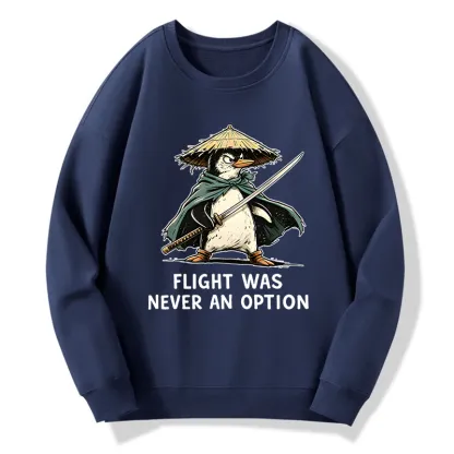 Tokyo-Tiger Samurai Penguin Classic Sweatshirt