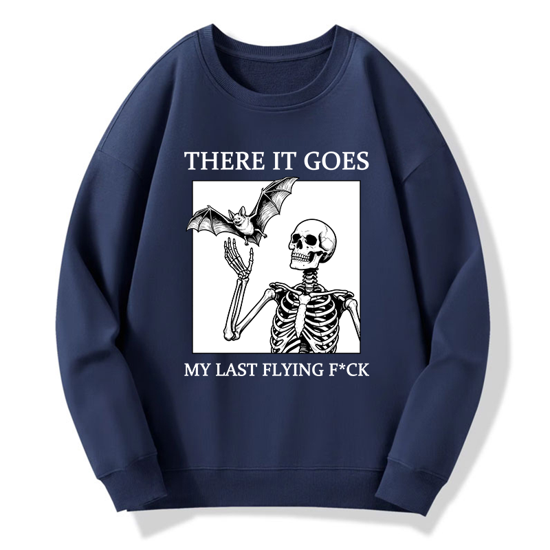 Tokyo-Tiger Funny Skeleton Bat Meme Classic Sweatshirt