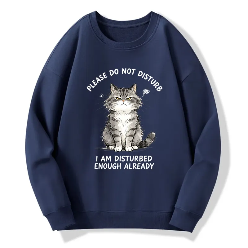 Tokyo-Tiger Funny Cute Little Cat Meme Classic Sweatshirt