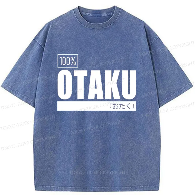 Tokyo-Tiger Deep Otaku Washed T-Shirt