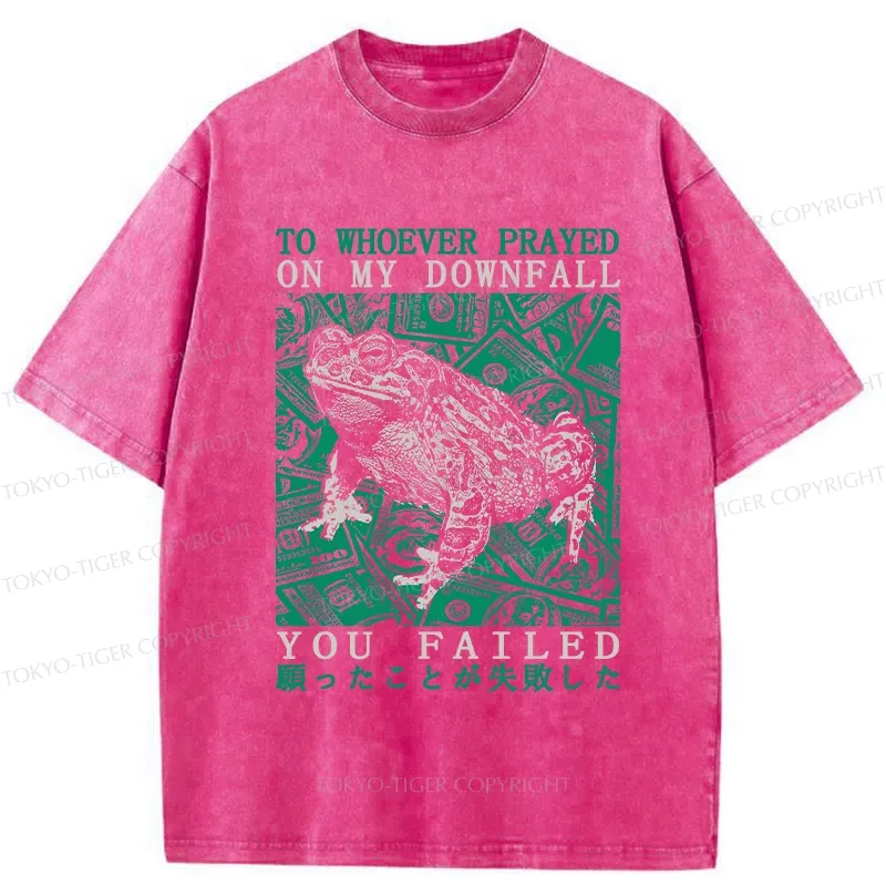 Tokyo-Tiger Your Expectations Are Dashed Washed T-Shirt
