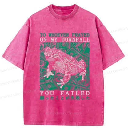 Tokyo-Tiger Your Expectations Are Dashed Washed T-Shirt