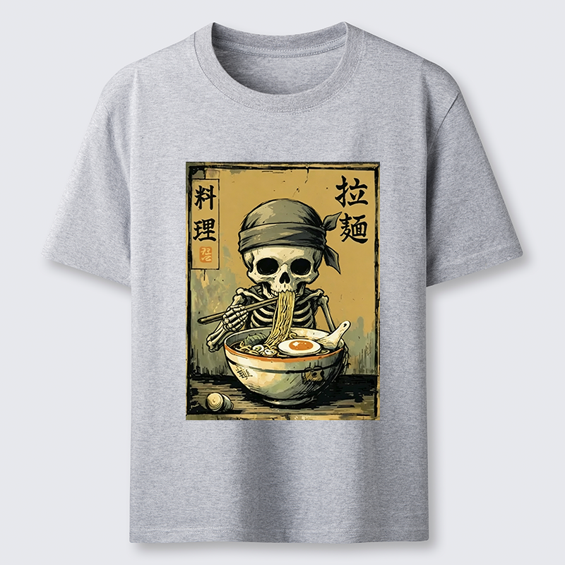 Tokyo-Tiger Funny Skeleton Ramen Classic T-Shirt