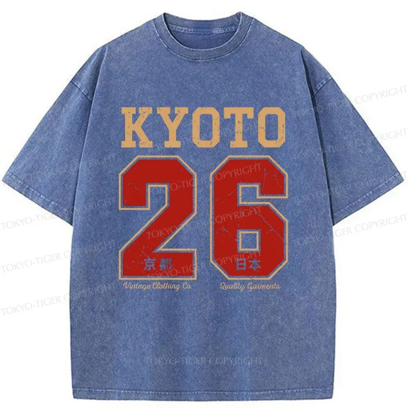 Tokyo-Tiger Vintage Tokyo Washed T-Shirt