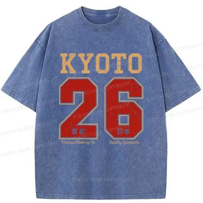 Tokyo-Tiger Vintage Tokyo Washed T-Shirt