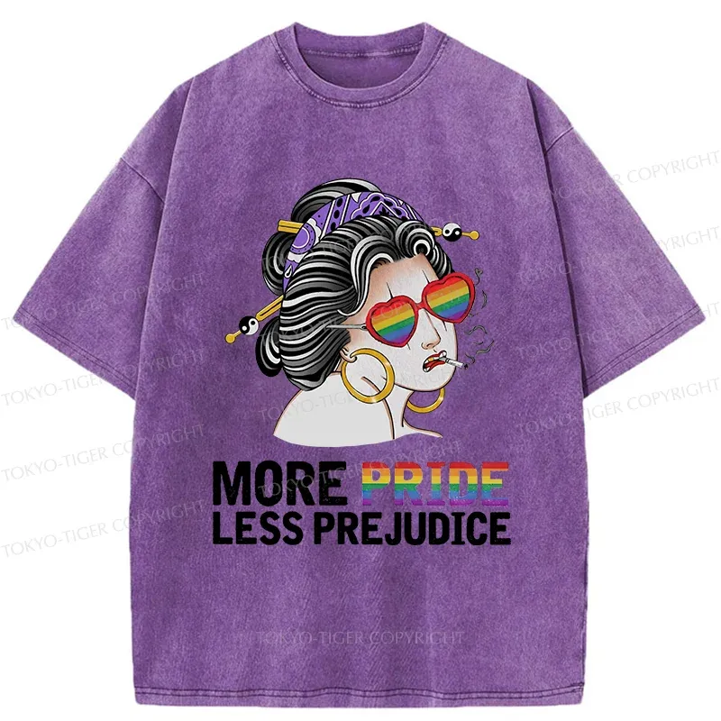 Tokyo-Tiger More Pride Less Prejudice Washed T-Shirt