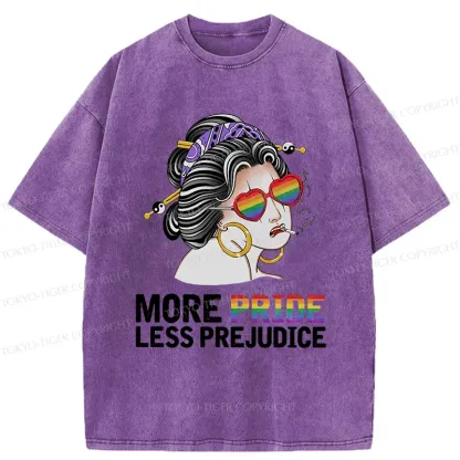 Tokyo-Tiger More Pride Less Prejudice Washed T-Shirt
