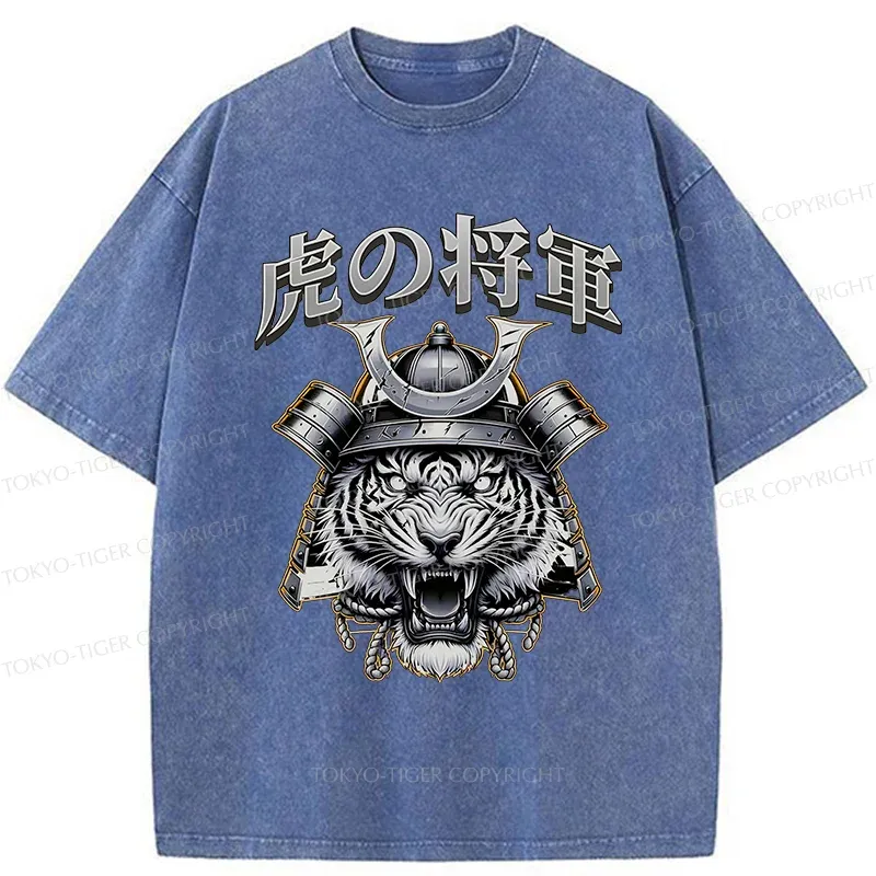 Tokyo-Tiger Sinuous Snake Washed T-Shirt Sale