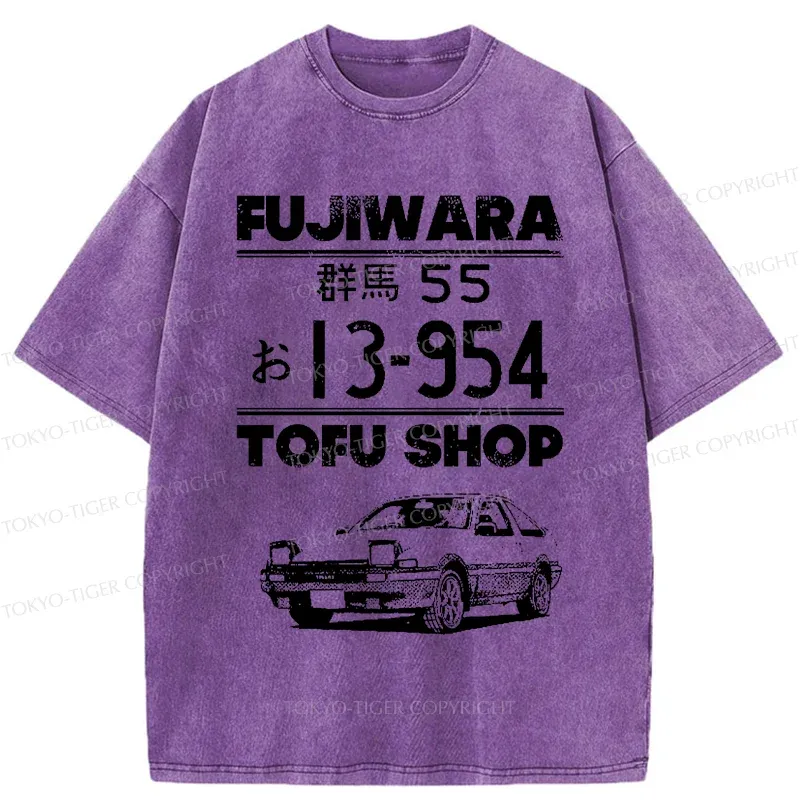 Tokyo-Tiger Vintage Fujiwara Car Washed T-Shirt