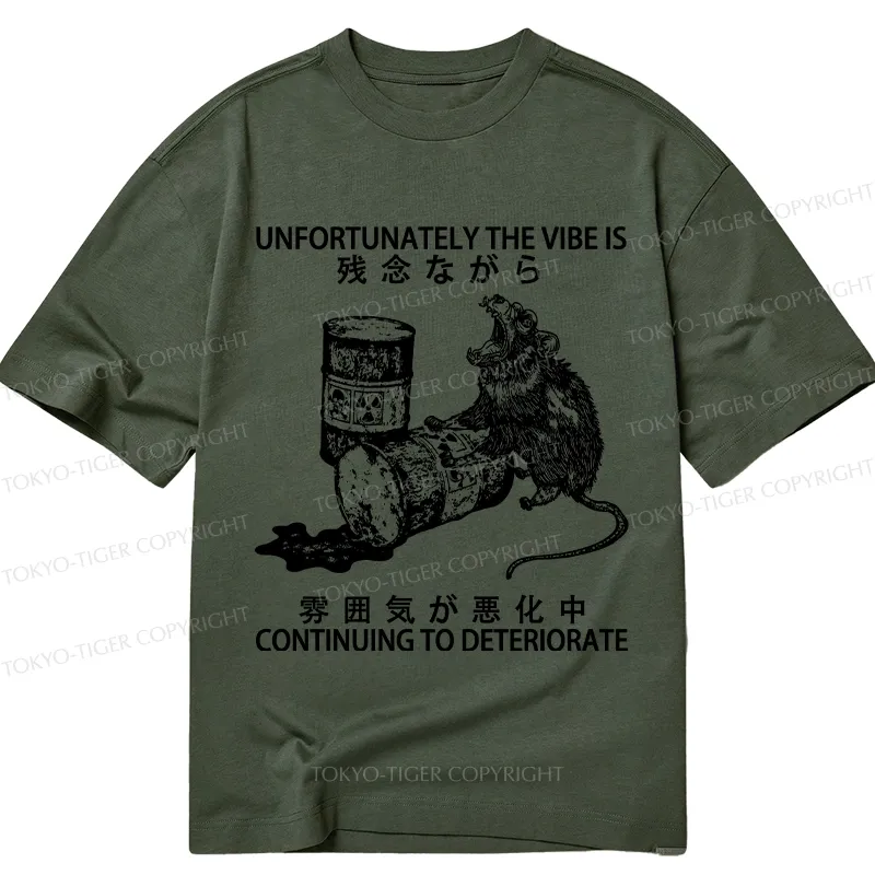 Tokyo-Tiger The Vibe Is Continuing To Deteriorate Classic T-Shirt Sale