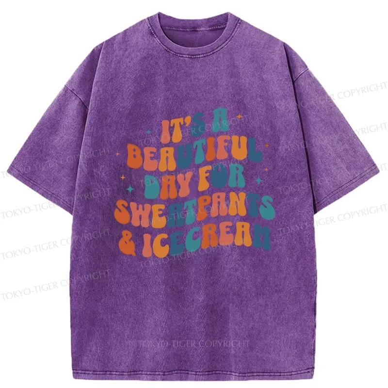 Tokyo-Tiger Sushi Lovers Washed T-Shirt