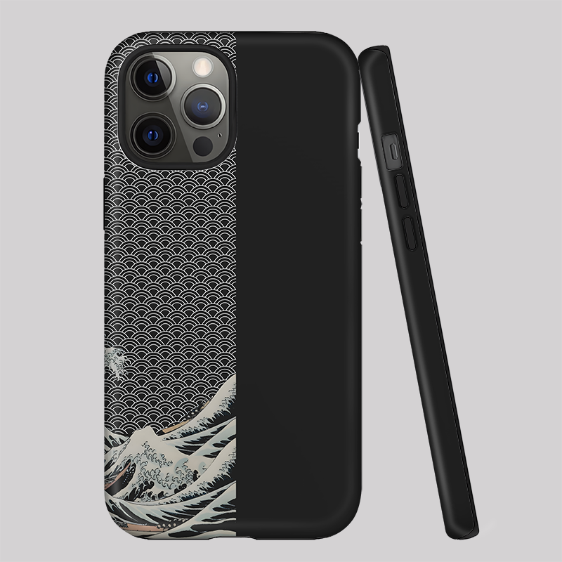 Tokyo-Tiger Half Of The Wave Phone Case