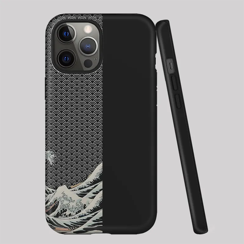 Tokyo-Tiger Half Of The Wave Phone Case